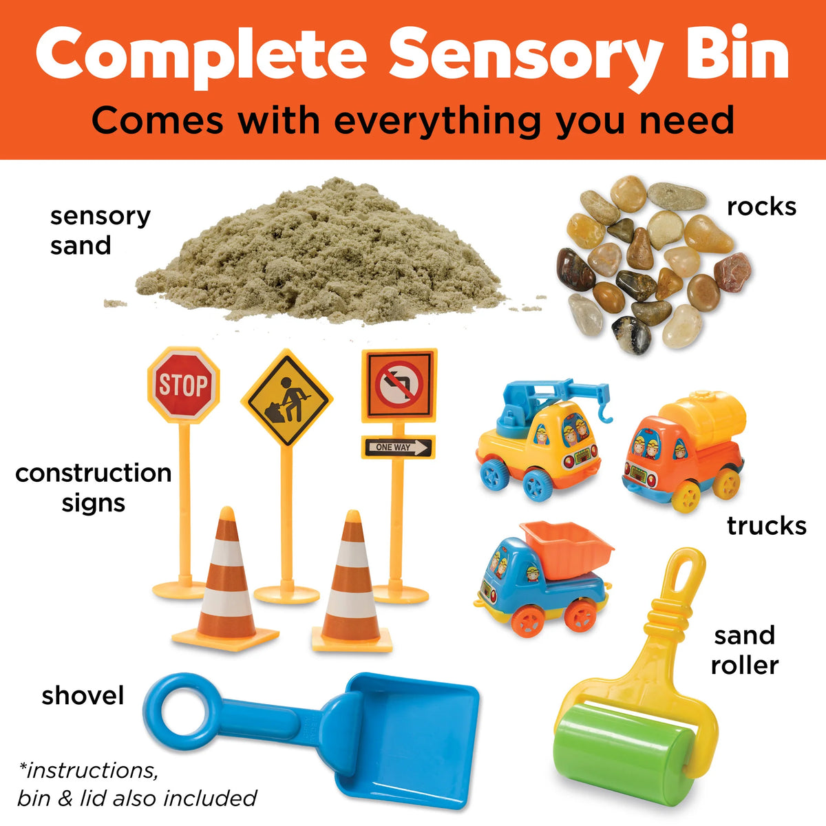 Faber-Castell - Sensory Bin Construction Zone