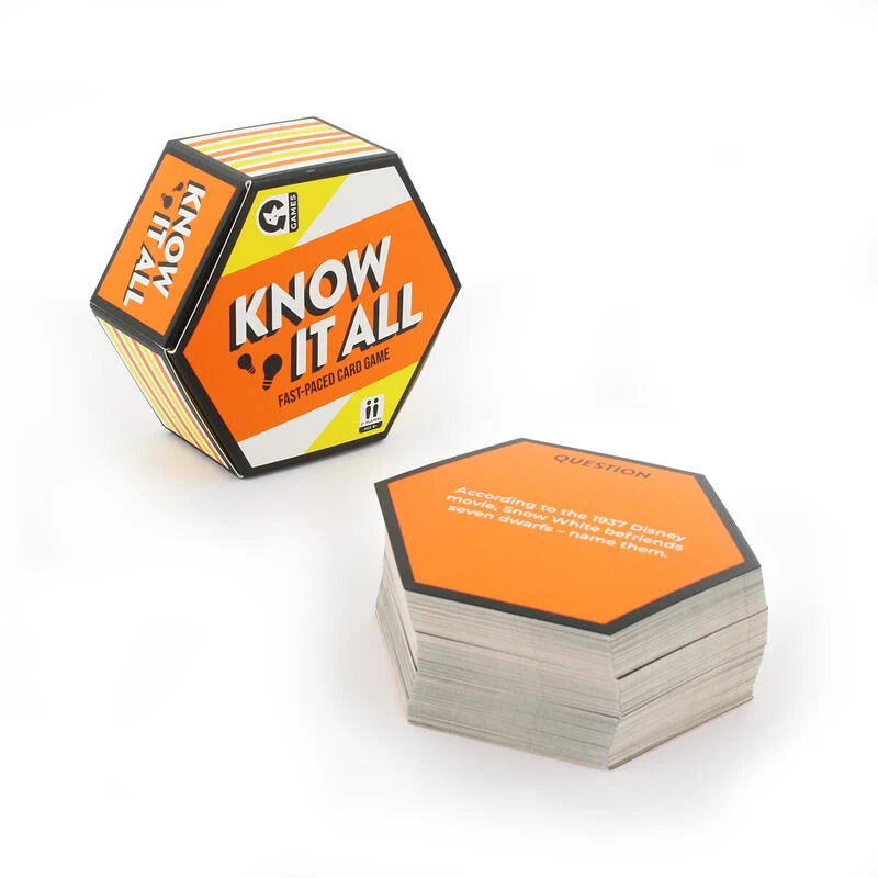 Professor Puzzle - Know It All Fast-Paced Card Game