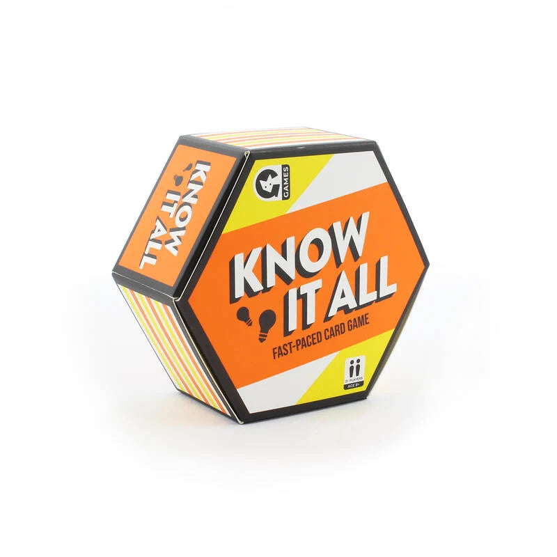Professor Puzzle - Know It All Fast-Paced Card Game
