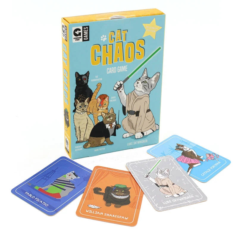 Professor Puzzle - Cat Chaos Card Game
