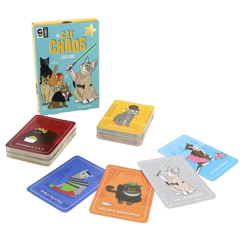 Professor Puzzle - Cat Chaos Card Game