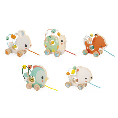 Janod - Pure Animal Baby Looping Pull-Along