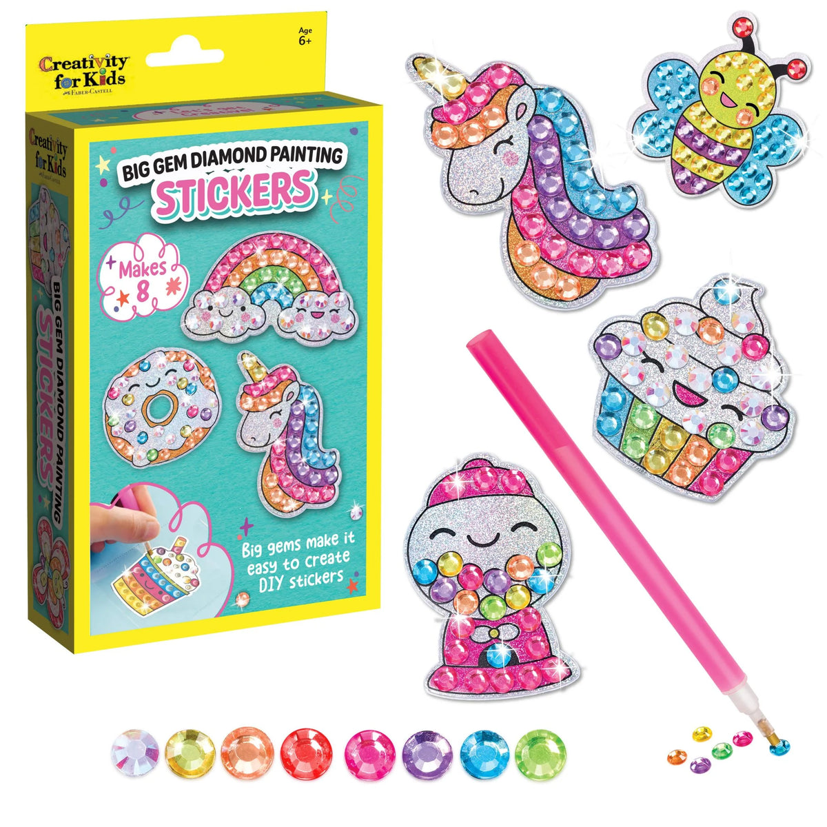 Faber-Castell - Big Gem Diamond Painting Stickers Mini