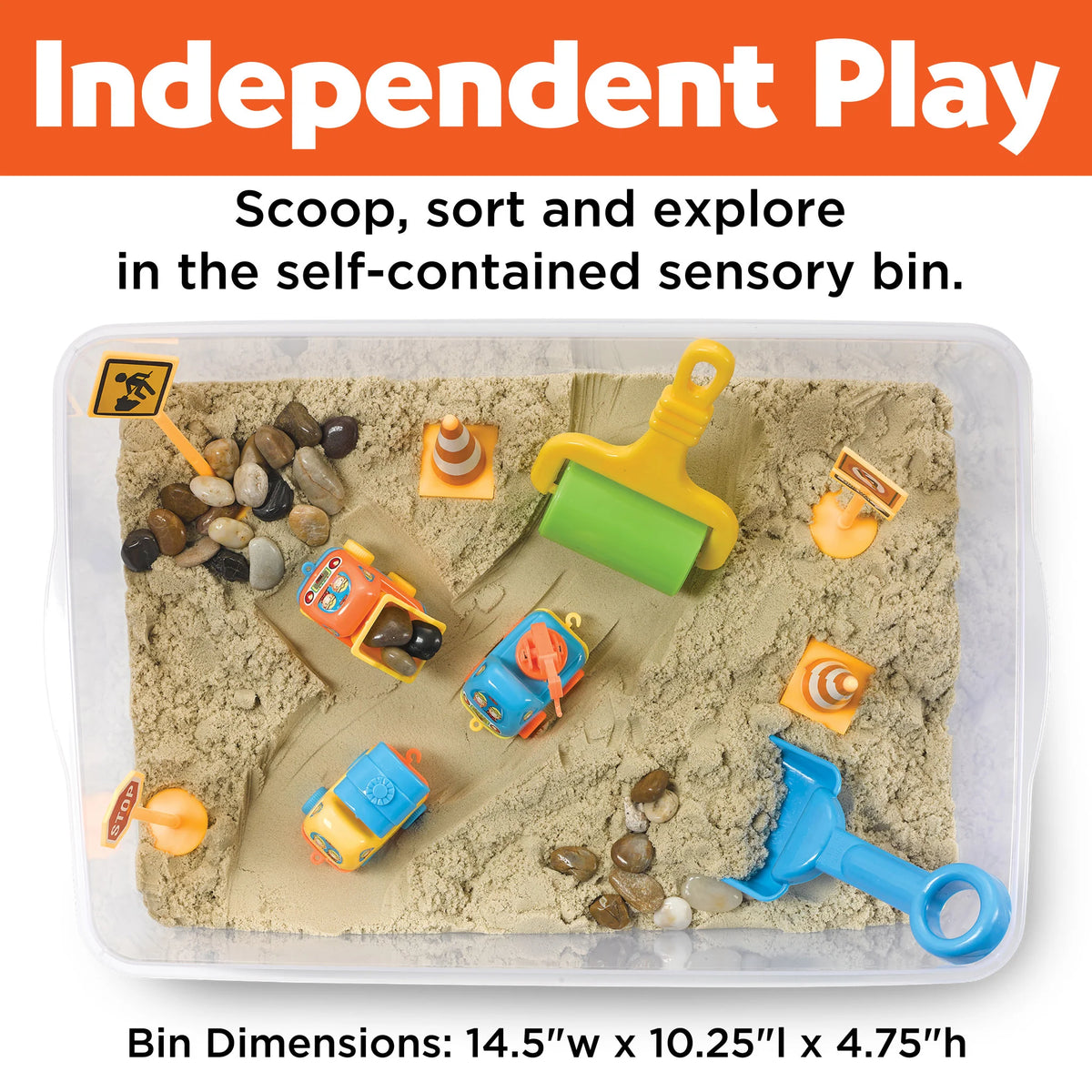 Faber-Castell - Sensory Bin Construction Zone