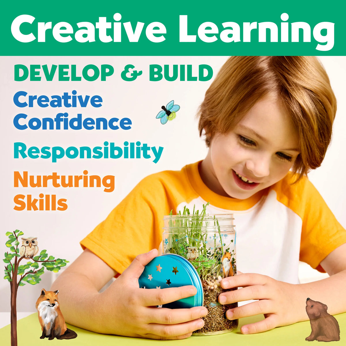 Faber-Castell - Grow N Glow Terrarium