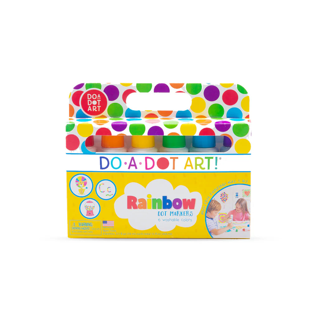 Do-A-Dot-Art - Rainbow Dot Markers 6pk