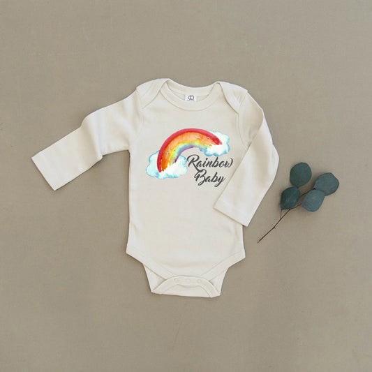 Urban Baby Co. - Rainbow Baby Organic Onesie Long Sleeve