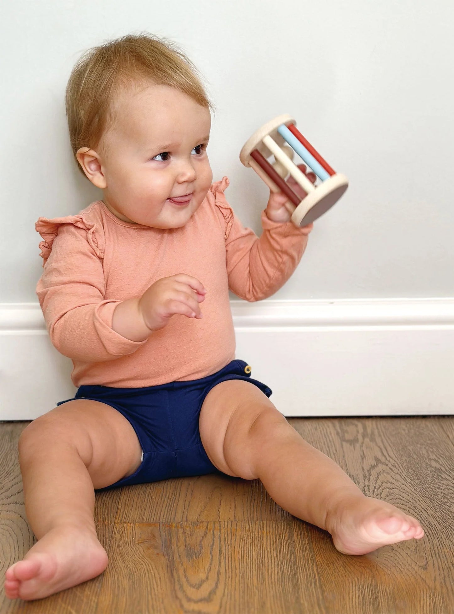 Mentari Toys - Rolling Kitten Rattle