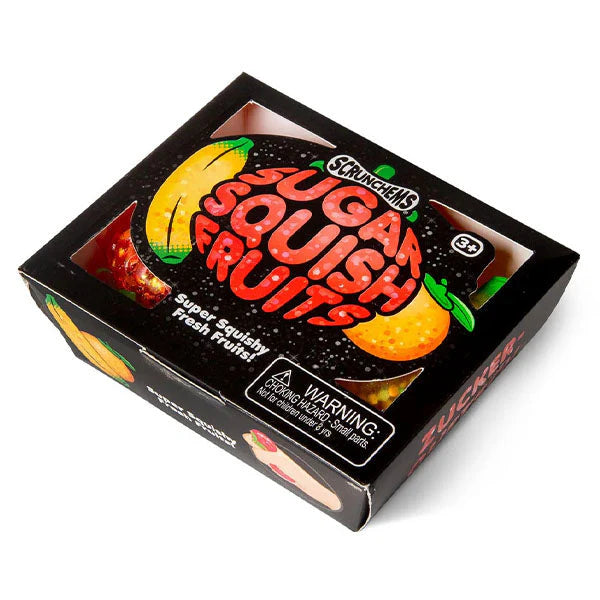 One For Fun - Scrunchems Sugar Squish Fruits (3pc) Squish Limit 1