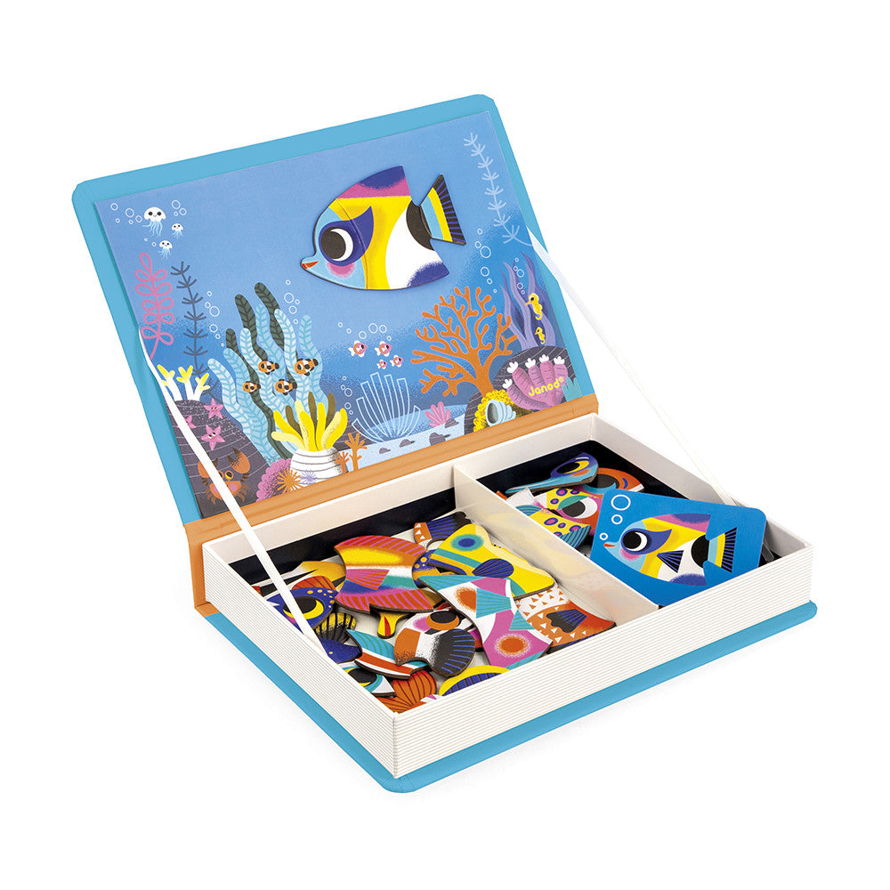 Janod - Magneti'book - Tropical Fish