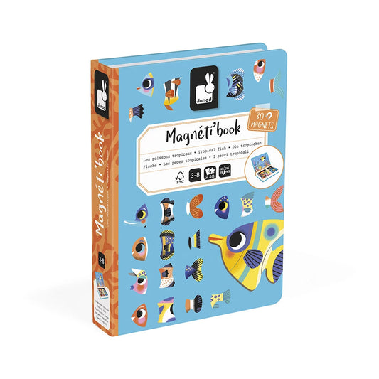 Janod - Magneti'book - Tropical Fish