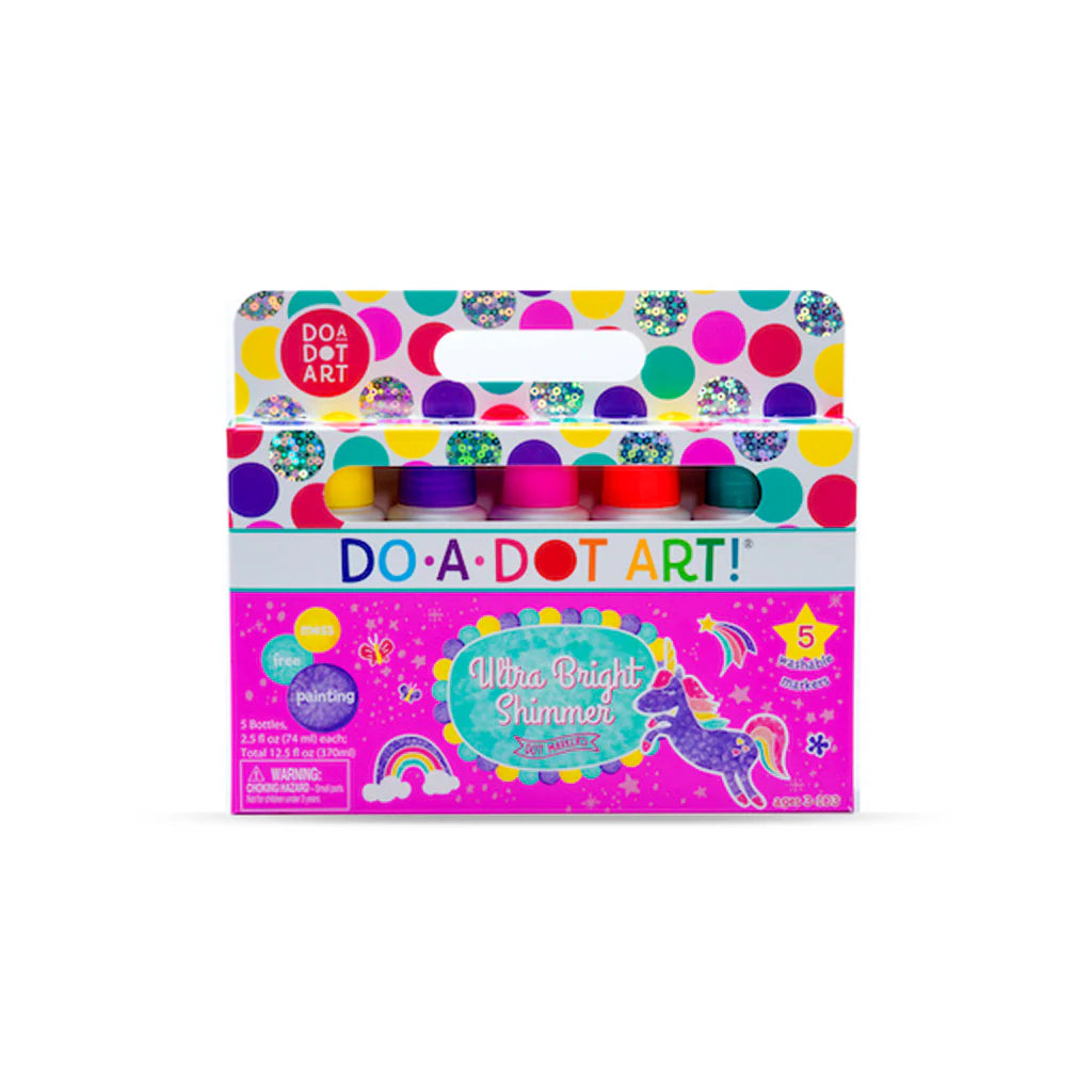 Do-A-Dot-Art - Ultra Bright Shimmer Dot Markers 5pk