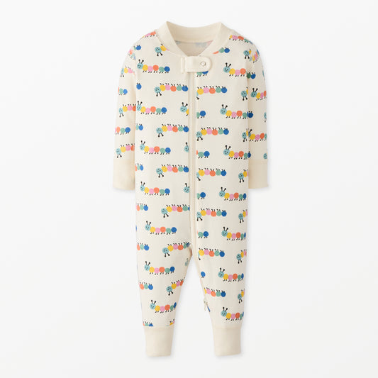 Hanna Andersson - Colorful Caterpillar - Baby 2-Way Zip Sleeper