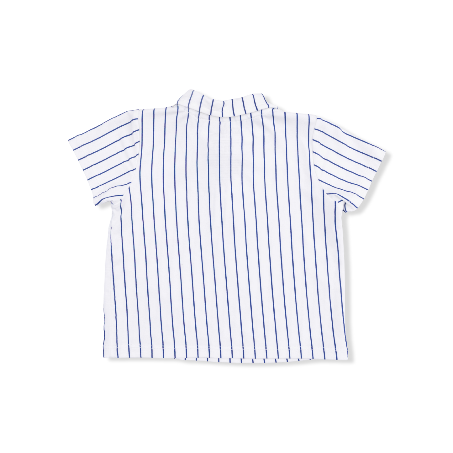 Angel Dear - Baseball Stripe Polo with Everyday Short