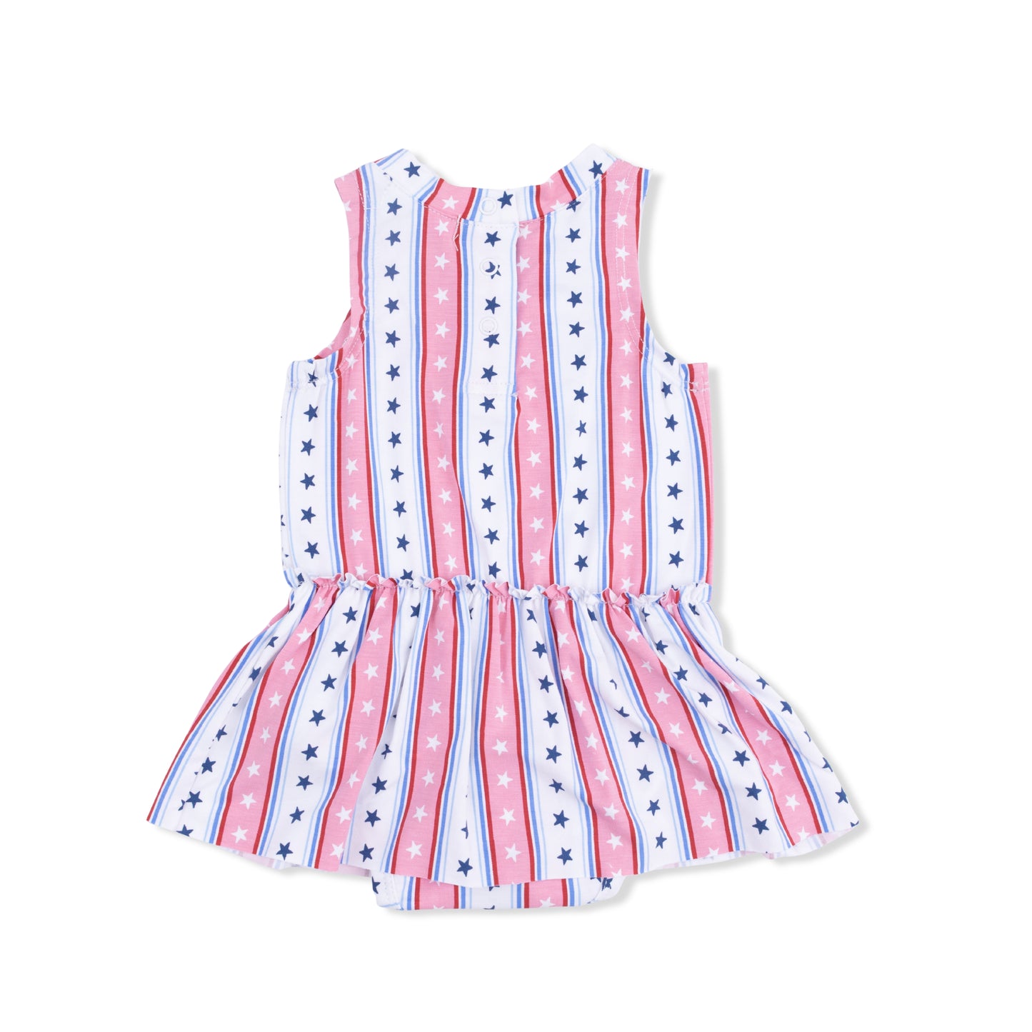 Angel Dear - Stars and Stripes Bodysuit with Skirt