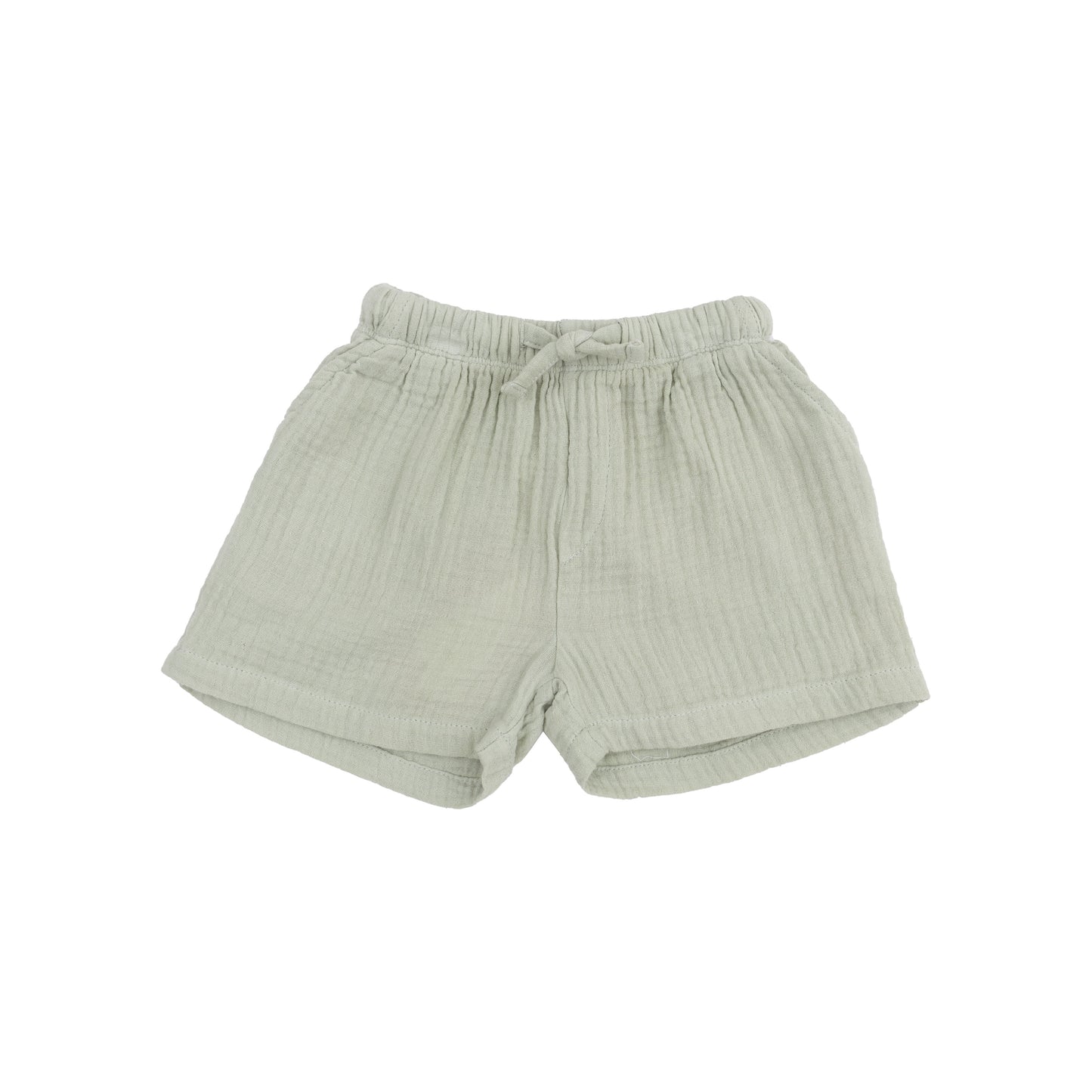 Angel Dear - Palm Trees Henley W/ Pocket + Muslin Short