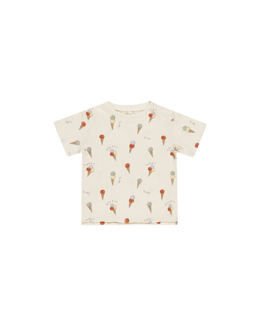 Rylee + Cru - Raw Edge Tee || Gelato