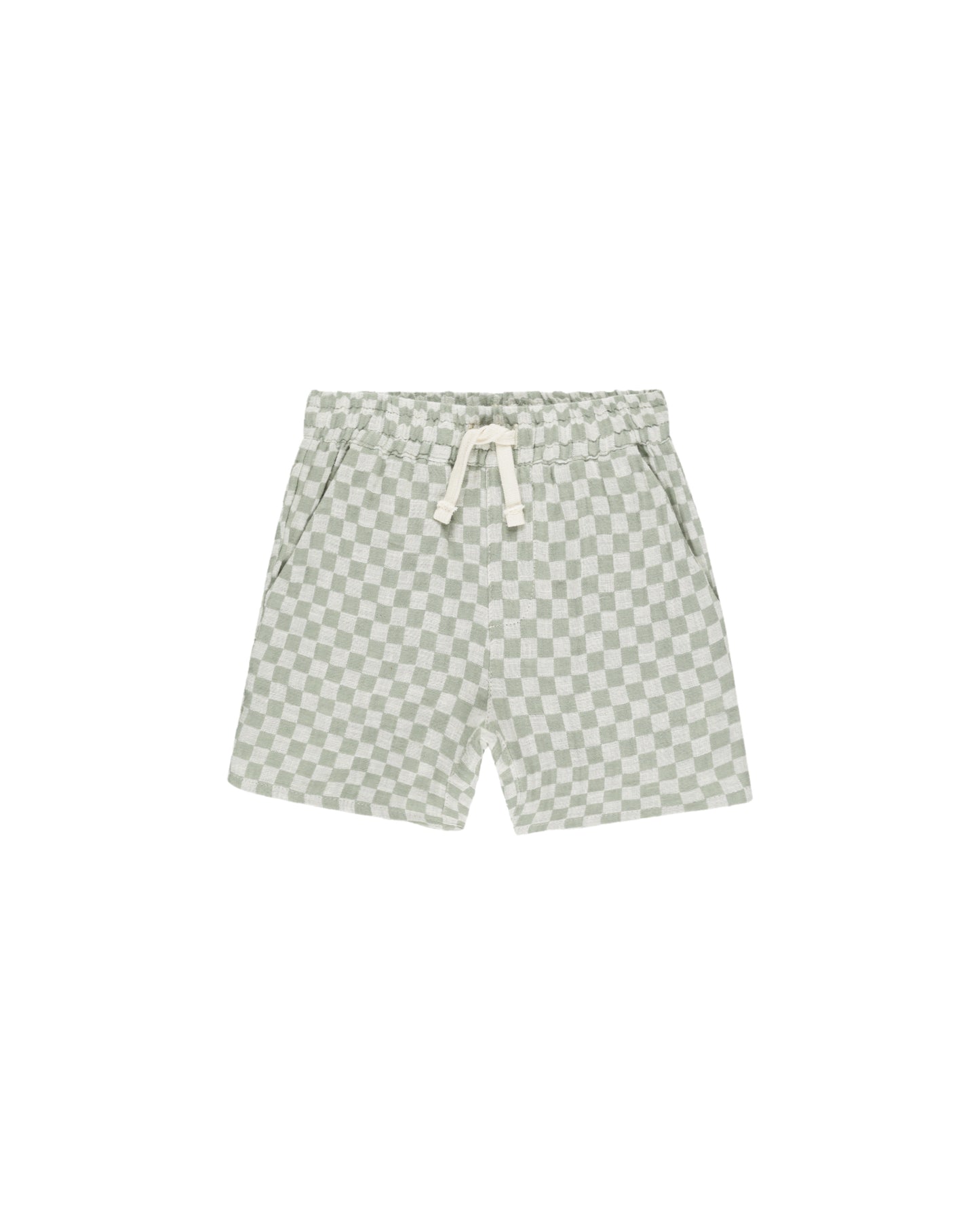 Rylee + Cru -Bermuda Short || Sage Check
