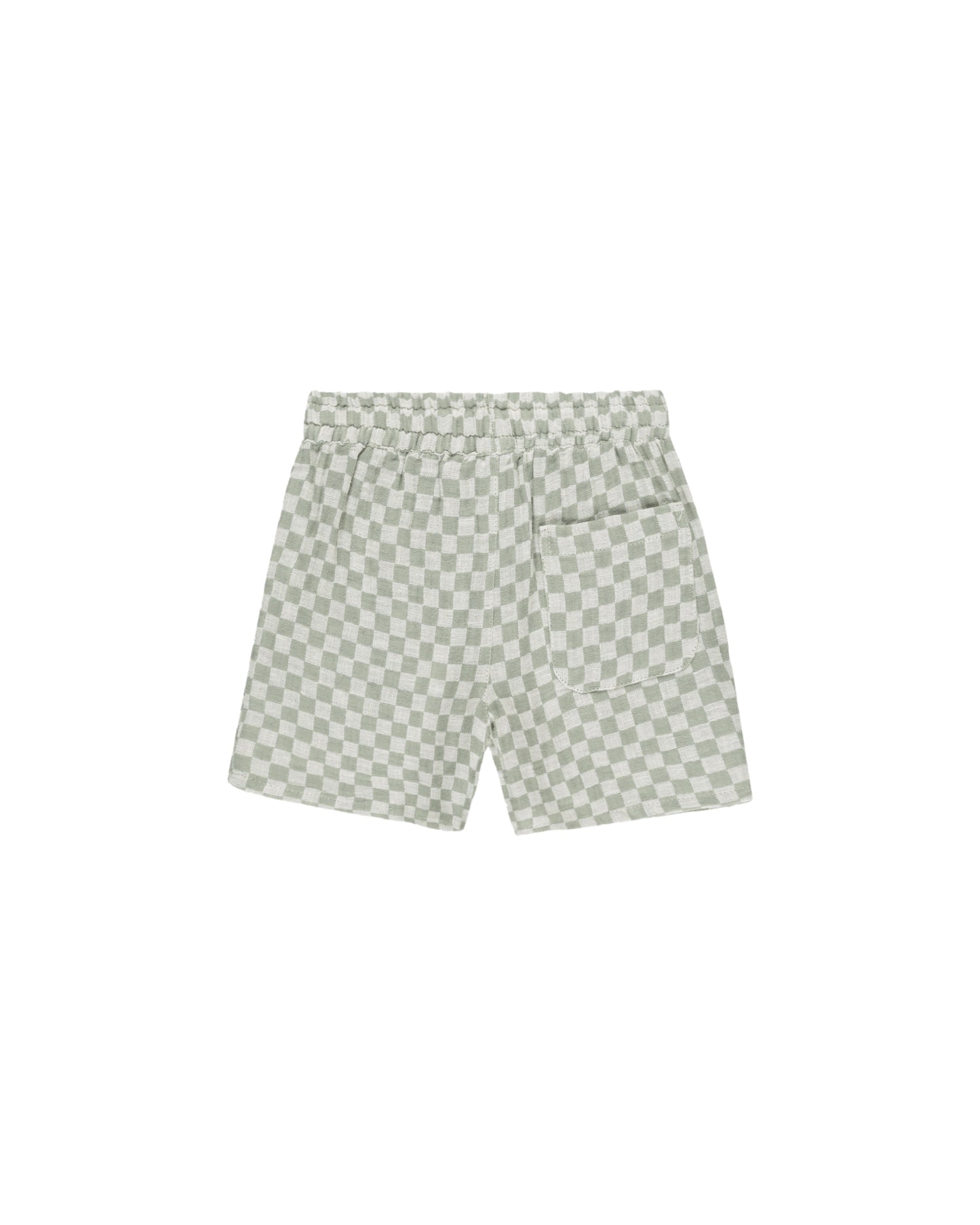Rylee + Cru -Bermuda Short || Sage Check