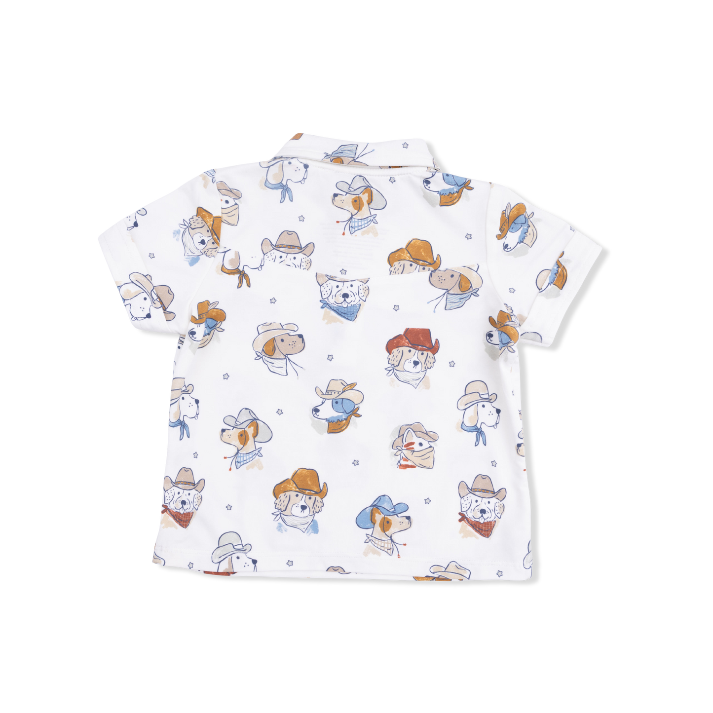 Angel Dear - Cowdogs Cowboy Polo with Casual Short