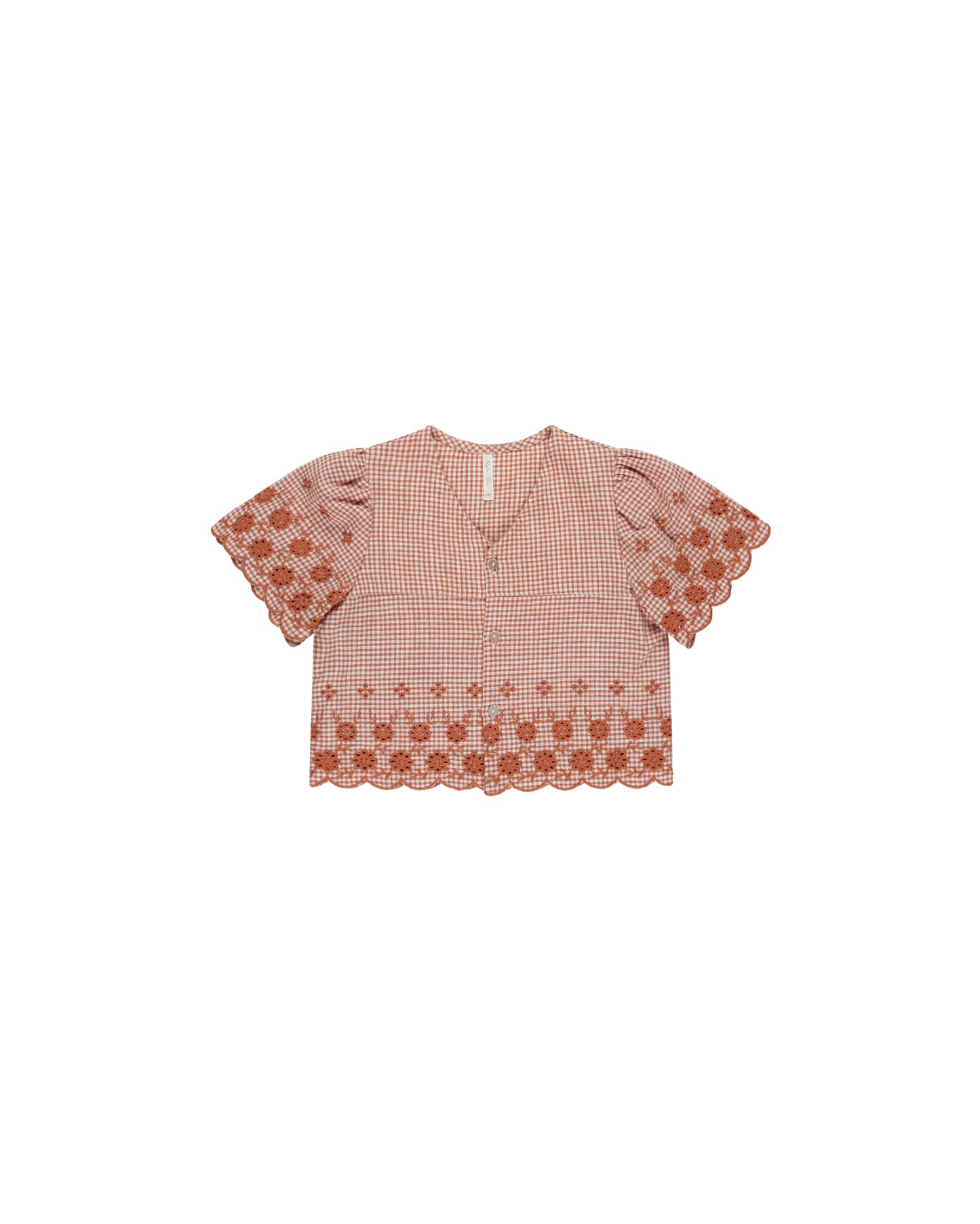 Rylee + Cru - Cleo Top || Poppy Gingham