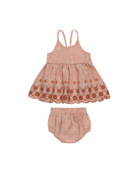 Rylee + Cru -Zenni Set || Poppy Gingham