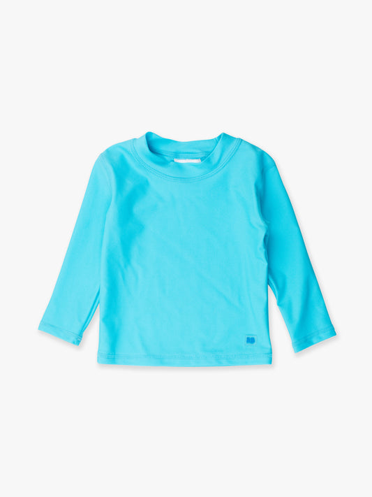 RuggedButts - Bright Aqua Long Sleeve Rash Guard