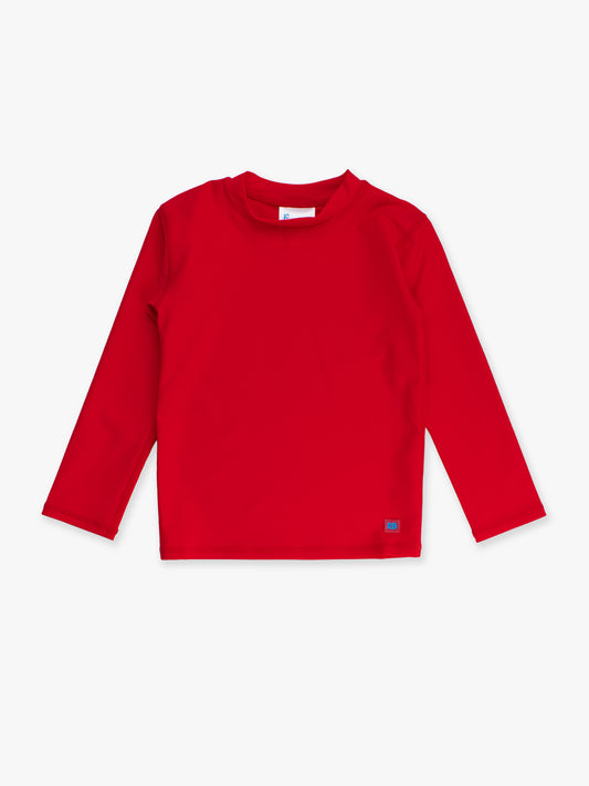RuggedButts - Vintage Red Long Sleeve Rash Guard