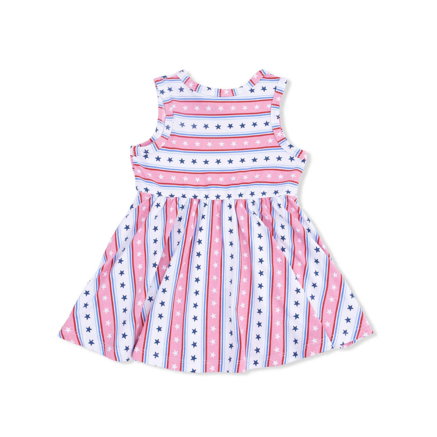 Angel Dear - Stars and Stripes Tank Dress with Bloomer