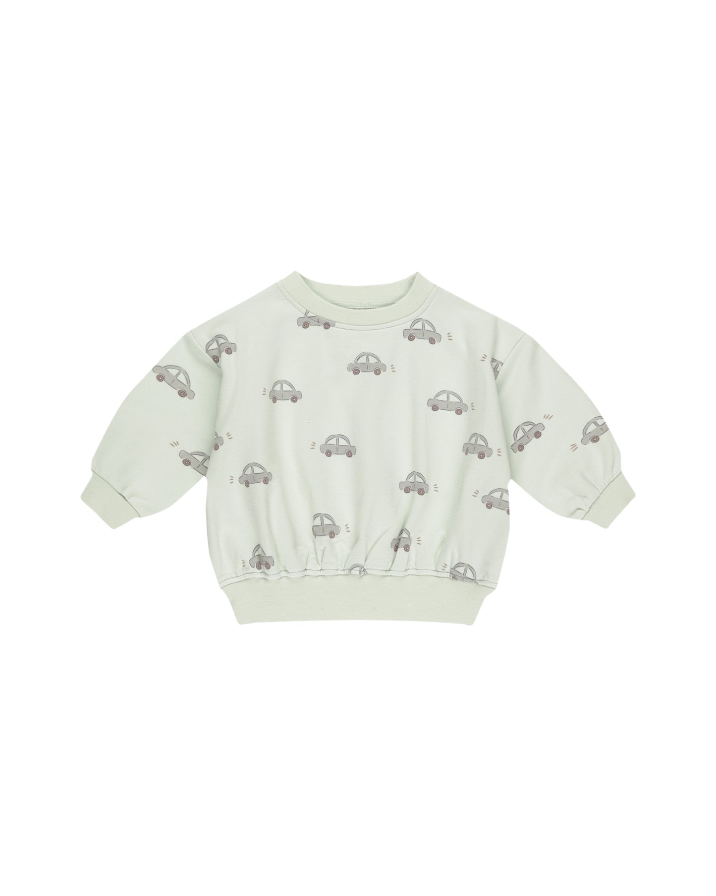 Quincy Mae - Relaxed Cars Sweatshirt & Pants Set