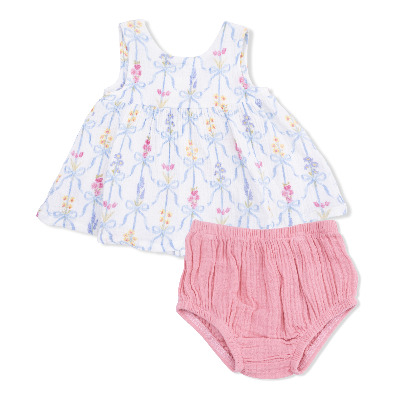 Angel Dear - Ribbon Bouquets - Dress with Bow and Bloomer
