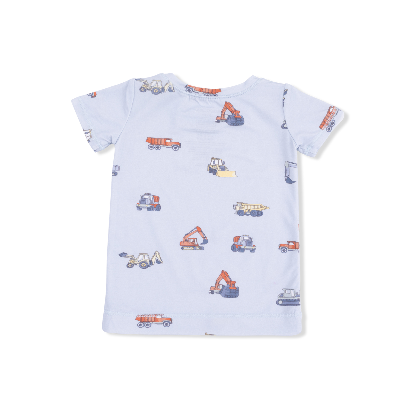 Angel Dear - Construction Vehicles Short Sleeve Loungewear Set