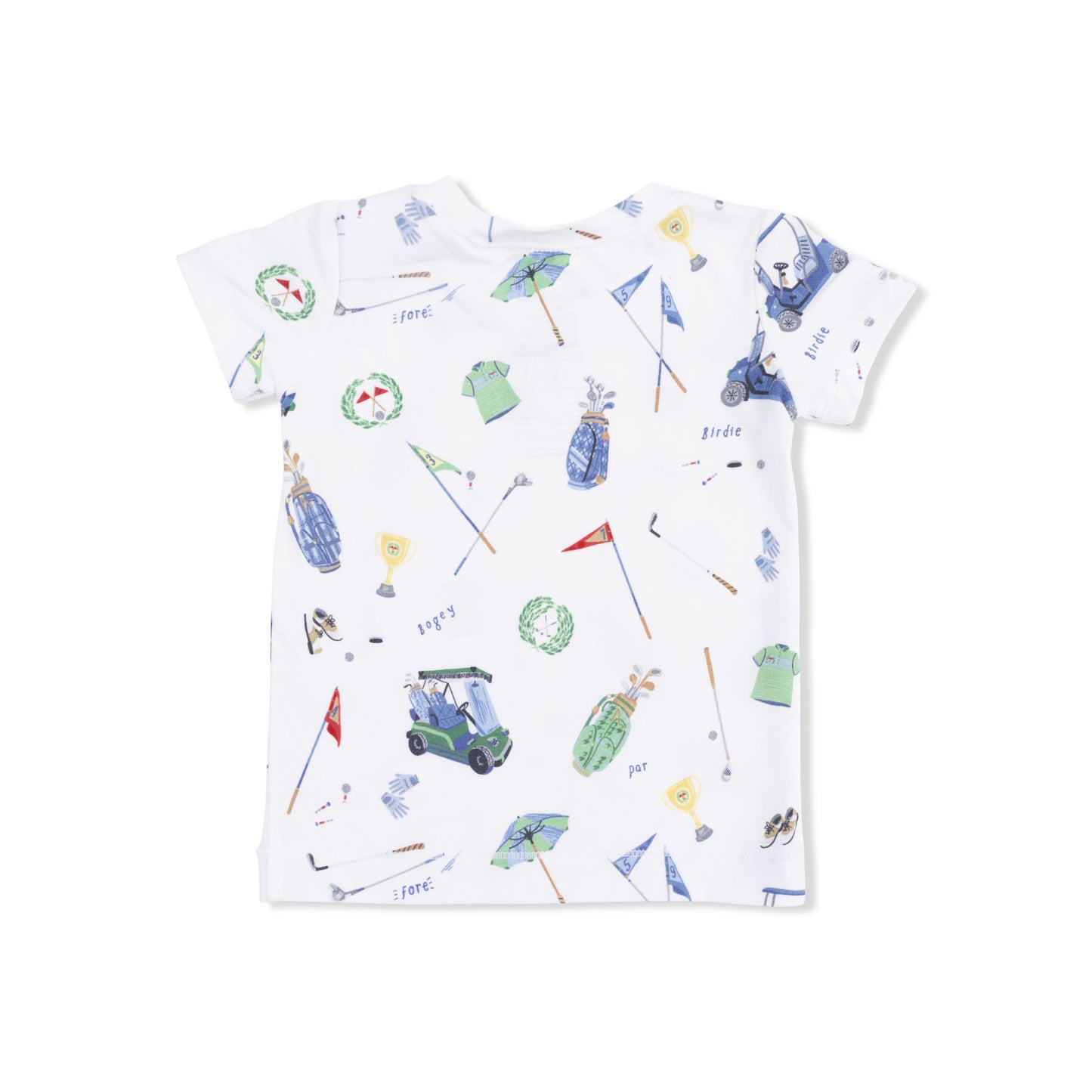 Angel Dear - Golf Things Short Sleeve Loungewear Set