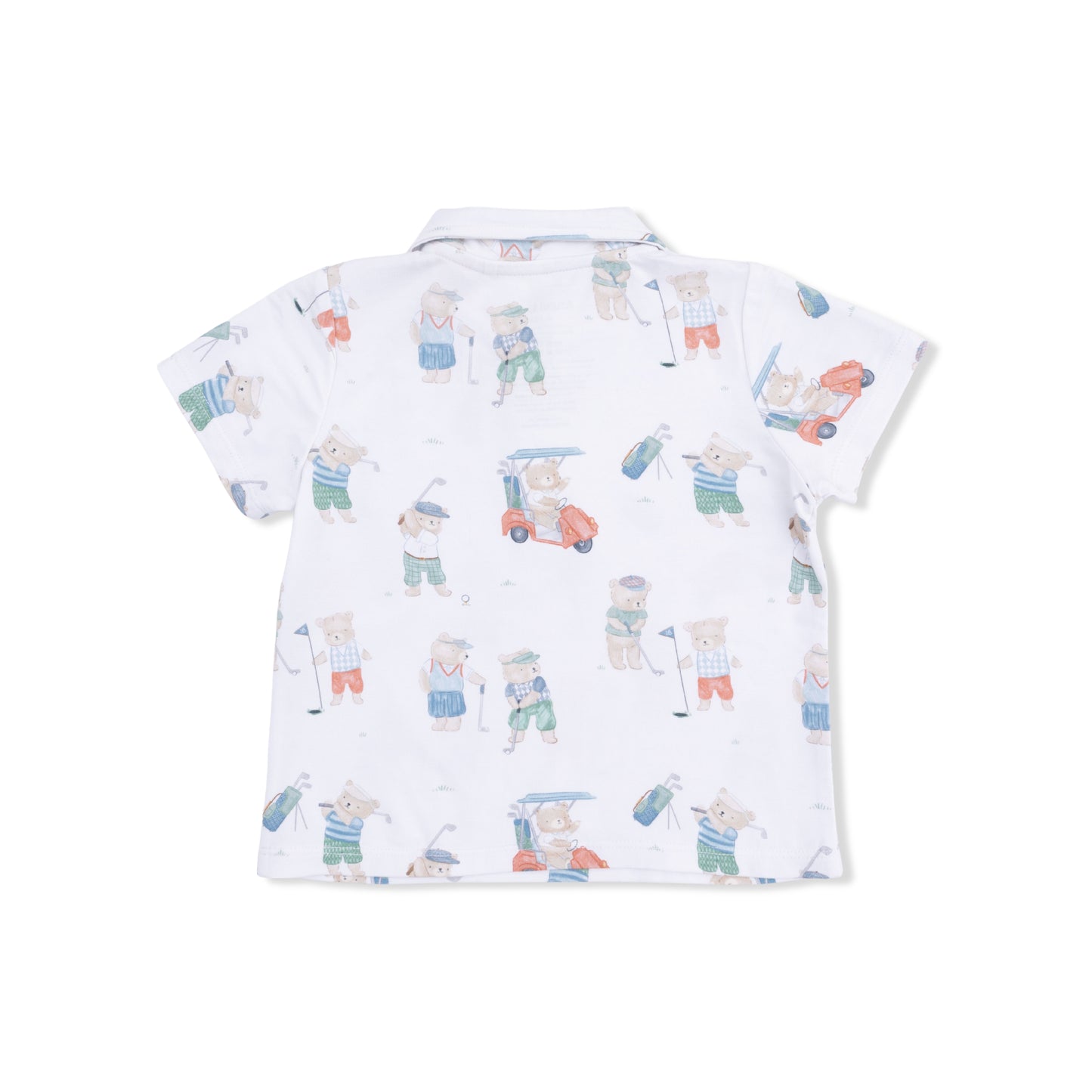 Angel Dear - Golfing Teddy Bears Polo with Casual Short