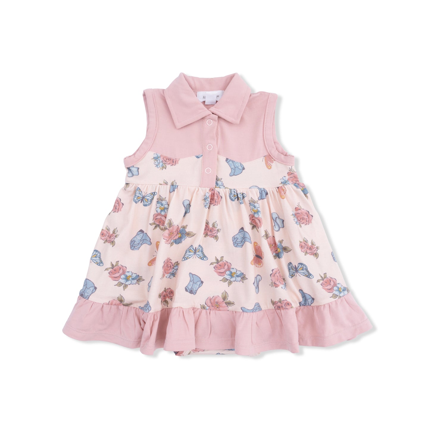 Angel Dear - Country Girl Boots Cowboy Bodysuit Dress