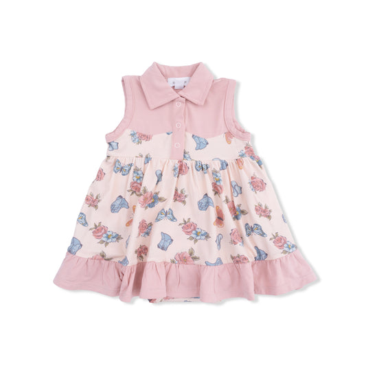 Angel Dear - Country Girl Boots Cowboy Bodysuit Dress