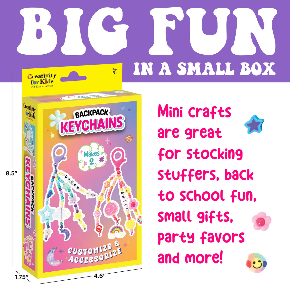 Faber-Castell - Backpack Keychains Mini Kit