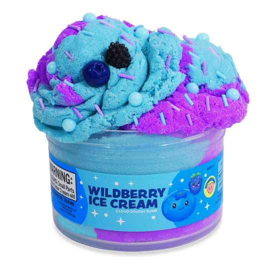 PeachyBbies - Wildberry Ice Cream Cloud Dough Slime