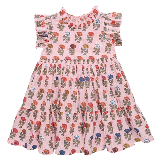 Pink Chicken - Jenifer Dress - Multi Floral