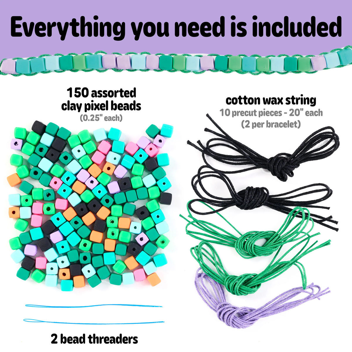 Faber-Castell - Woven Cube Bracelets Mini Kit
