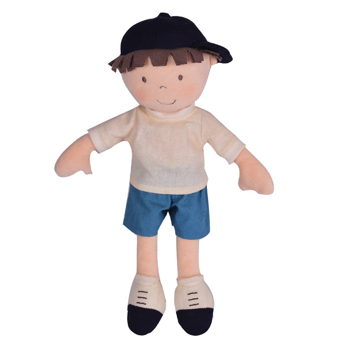 Tikiri Toys LLC - Jasper - Boy Doll in Blue shorts