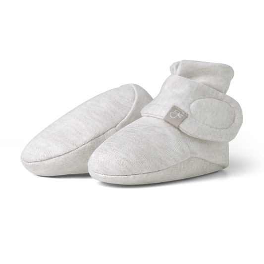 goumikids - Organic Booties - Storm Gray