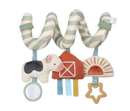 Itzy Ritzy - Itzy Bitzy Spiral Car Seat Activity Toy Farm