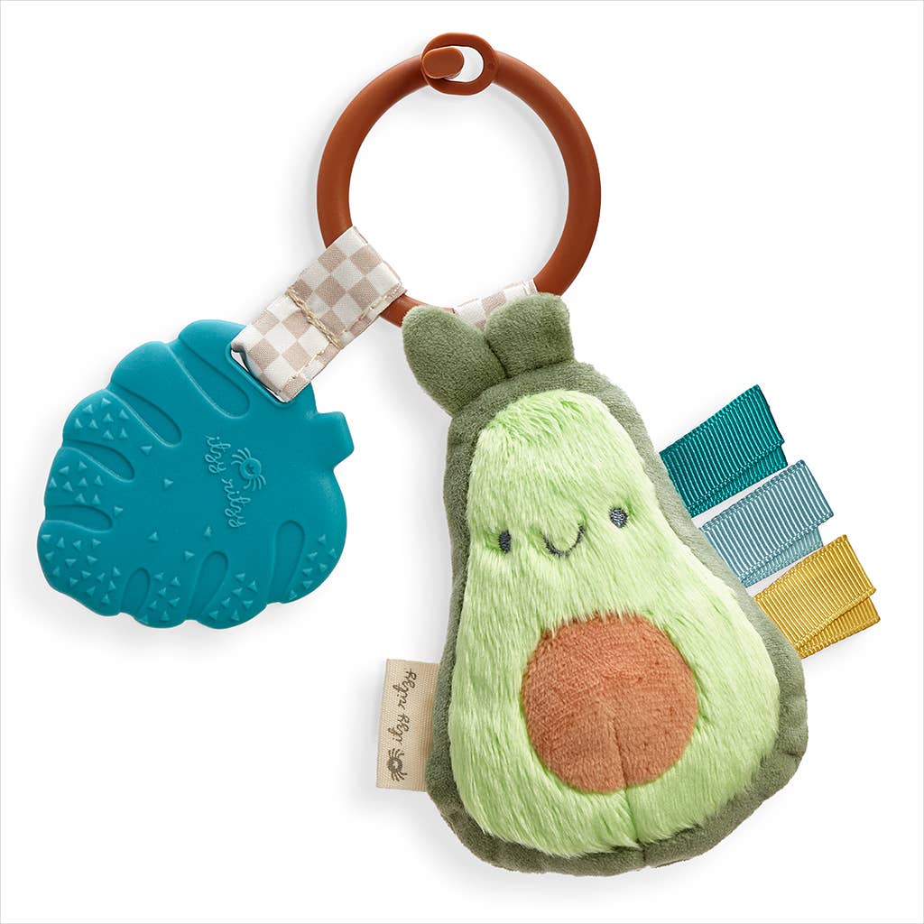 Itzy Ritzy - Itzy Pal™ Plush + Teether: Avocado