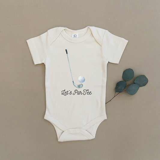 Urban Baby Co. - Let's ParTee Golf Organic Onesie