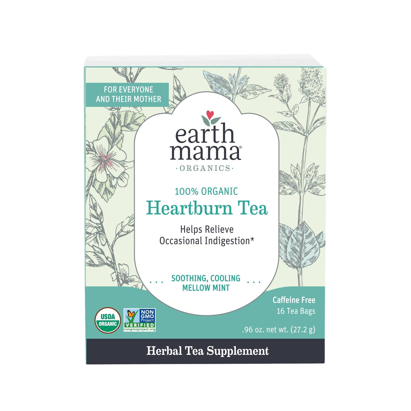 Earth Mama Organics - Organic Heartburn Tea