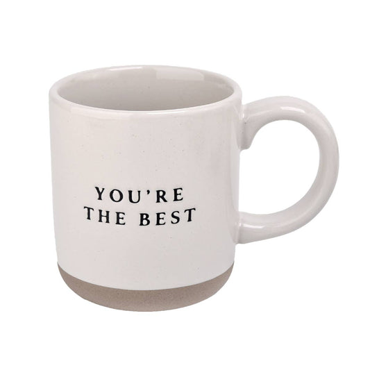 You're The Best - Cream Stoneware Coffee Mug