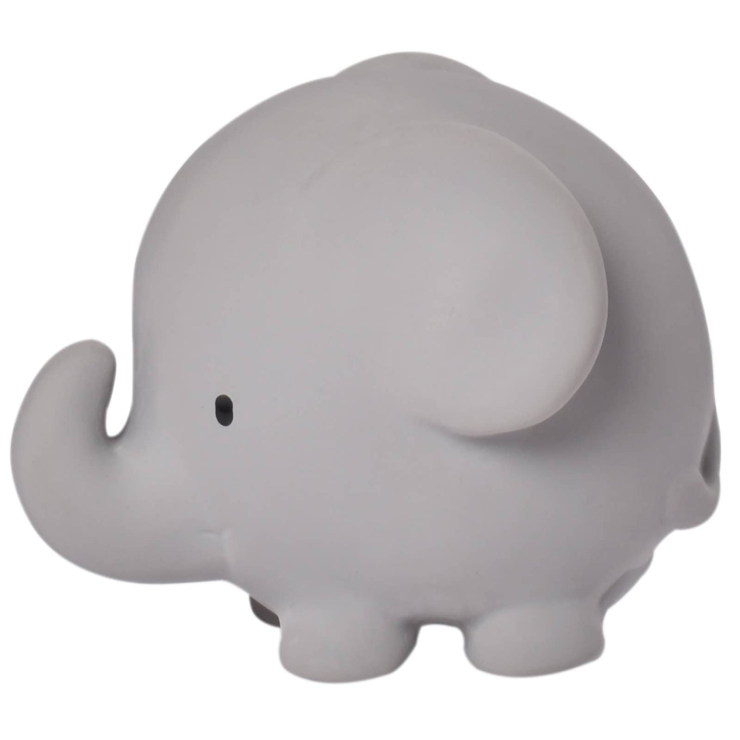 Tikiri Toys LLC - Elephant Natural Organic Rubber Teether, Rattle & Bath Toy