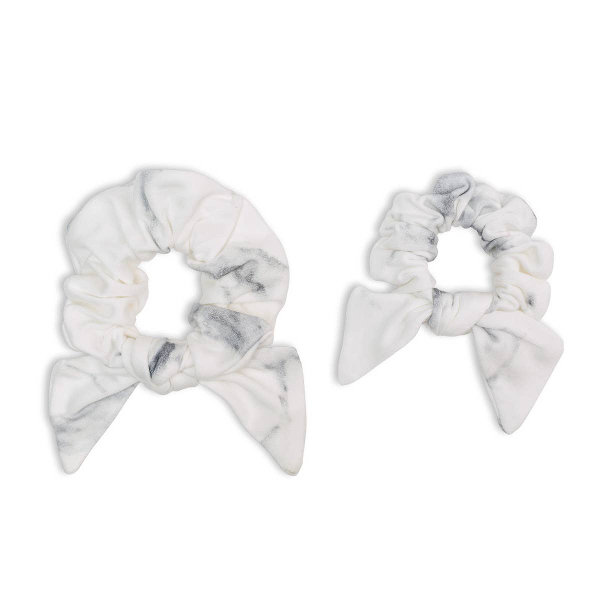 Lulujo - Bamboo Mommy + Me Scrunchies - Marble