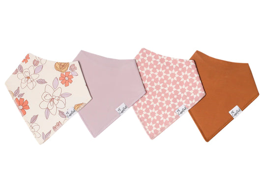 Copper Pearl - Ferra Bandana Bib Set (4-pack)